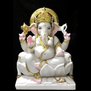 lord ganesh marble statue 500x500